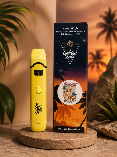 VAPES Golden Buds Nova High – Pods 1m