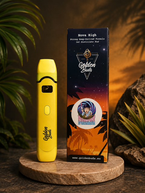 VAPES Golden Buds Nova High – Pods 1m