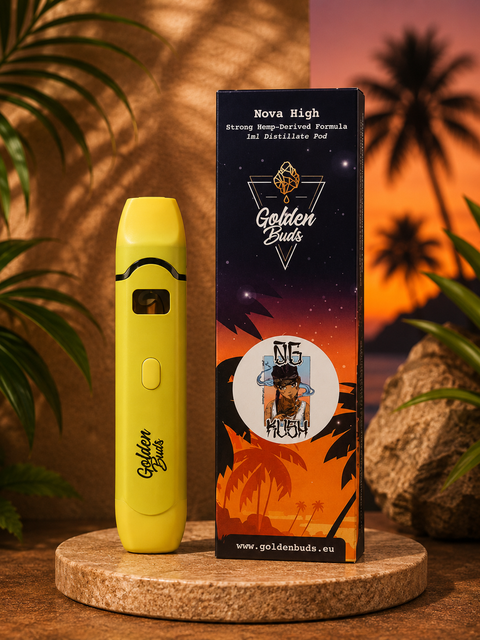 VAPES Golden Buds Nova High – Pods 1m