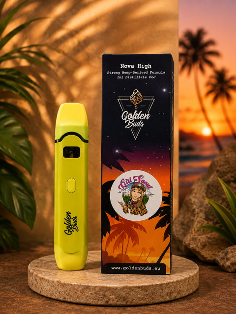 VAPES Golden Buds Nova High – Pods 1m