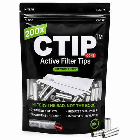 CTIP™ Active Filter Tips Cone-Shaped – 200 Filtros de Carvão Ativado