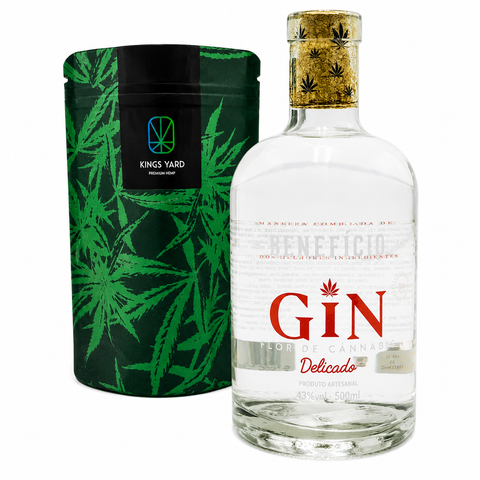 Gin- Flor de Cânhamo Delicado