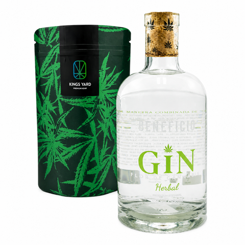 Gin- Flor de Cânhamo Herbal