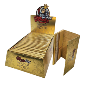 Mortalhas Monkey King Size Billionaire Gold + Filtros